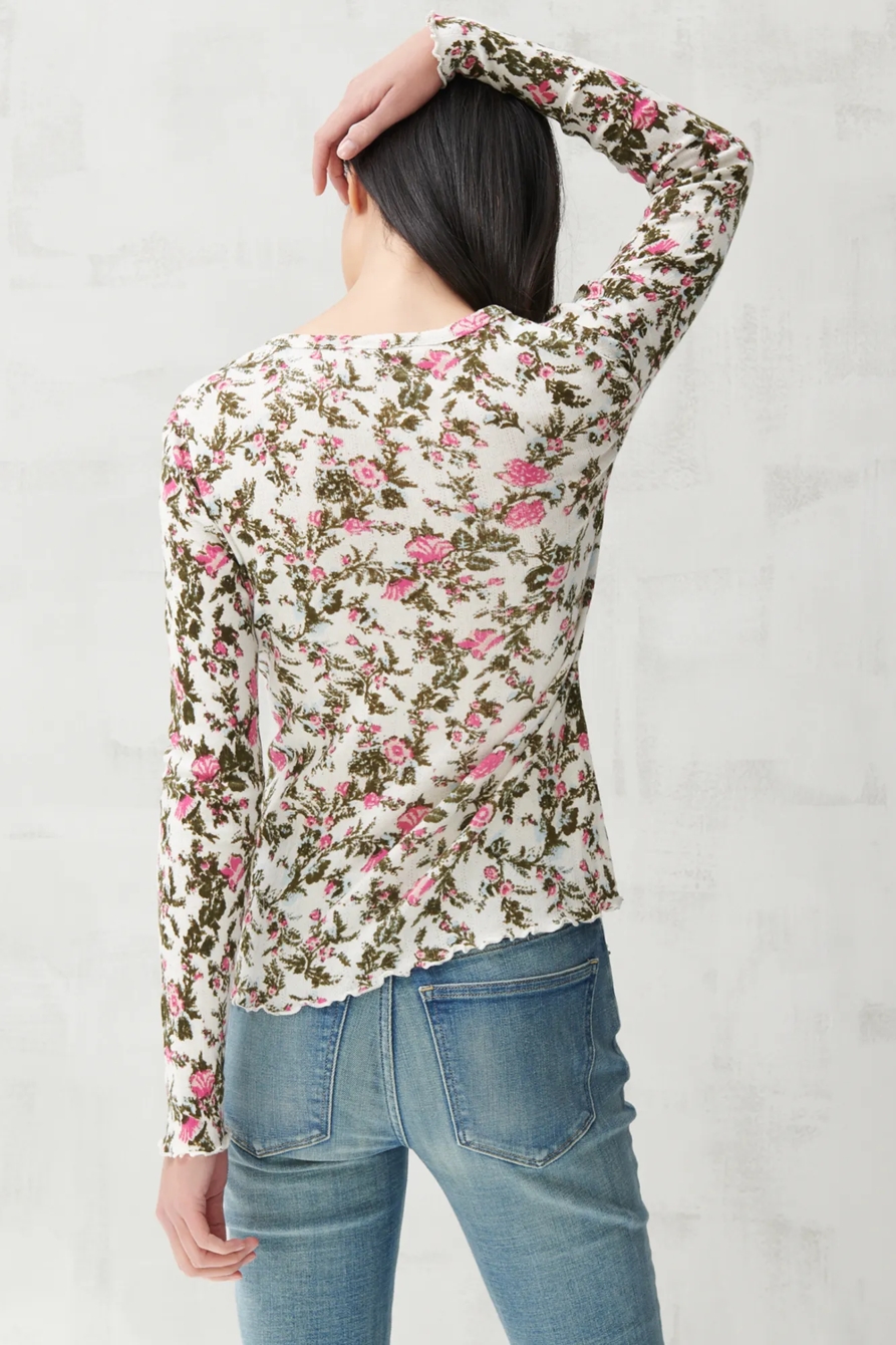 POINTELLE LONG SLEEVE TEE, image 4