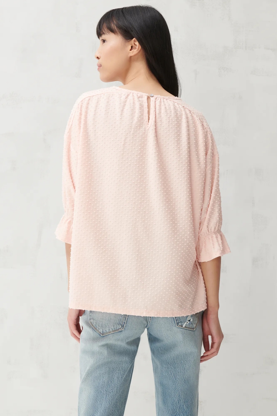 JACQUARD BOAT NECK TOP, image 4