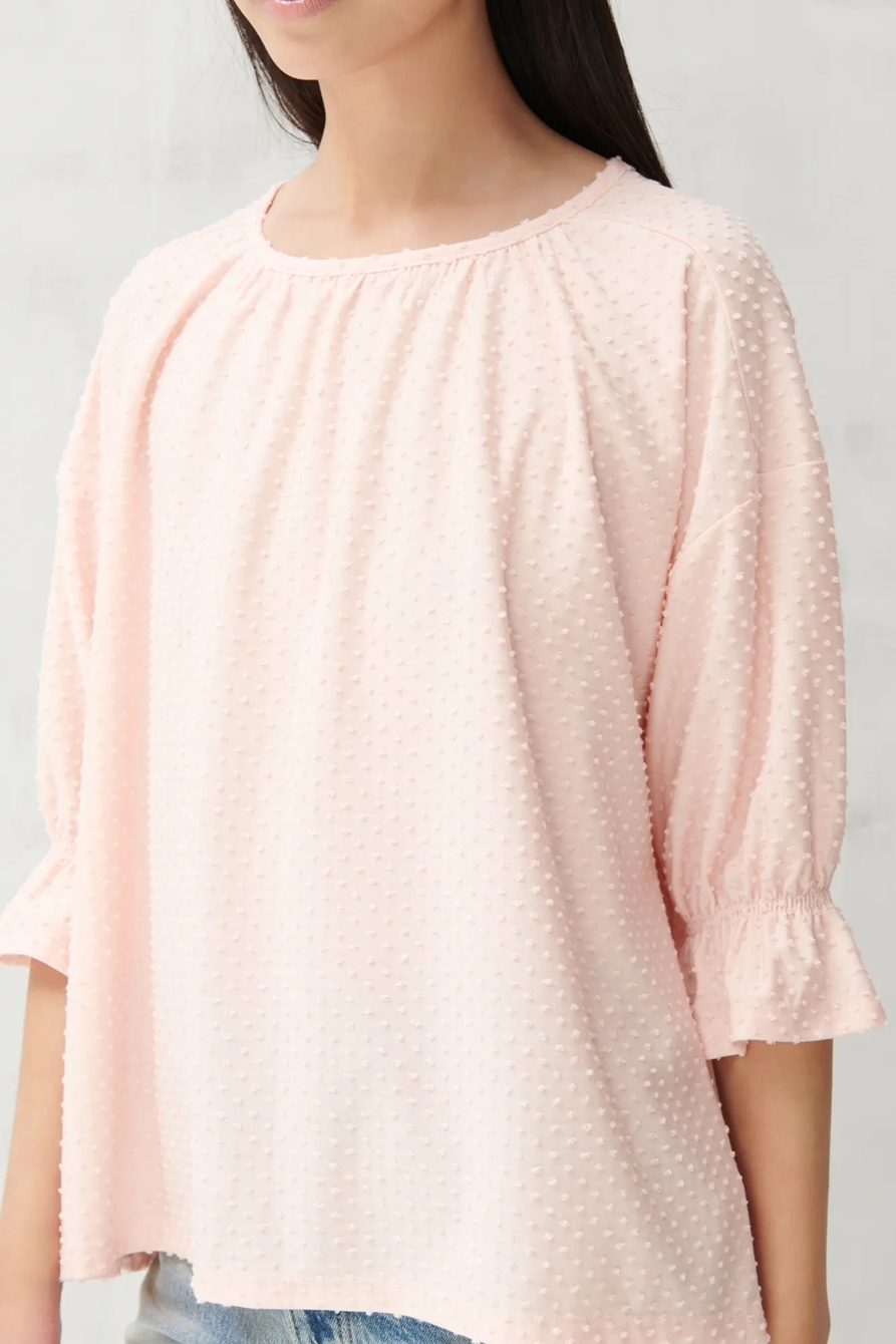 JACQUARD BOAT NECK TOP, image 5