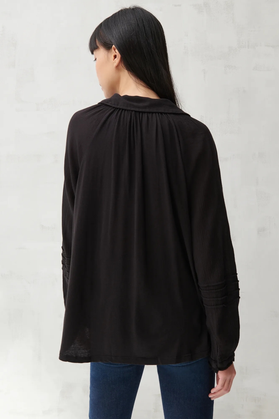 HIGH LOW V NECK TOP, image 5
