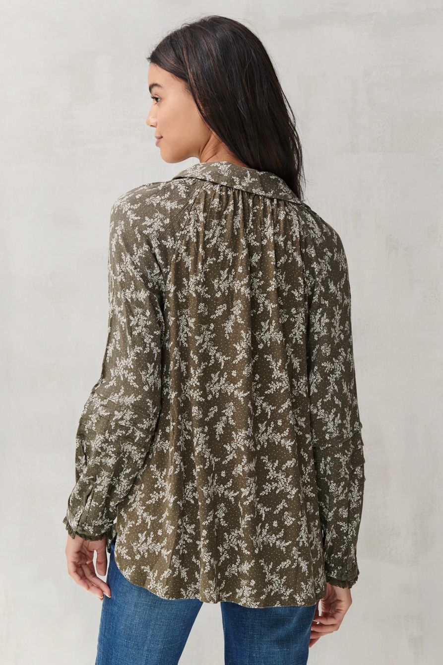 HIGH LOW V NECK TOP, image 4