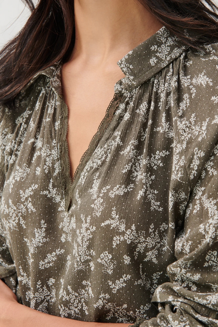 HIGH LOW V NECK TOP, image 5