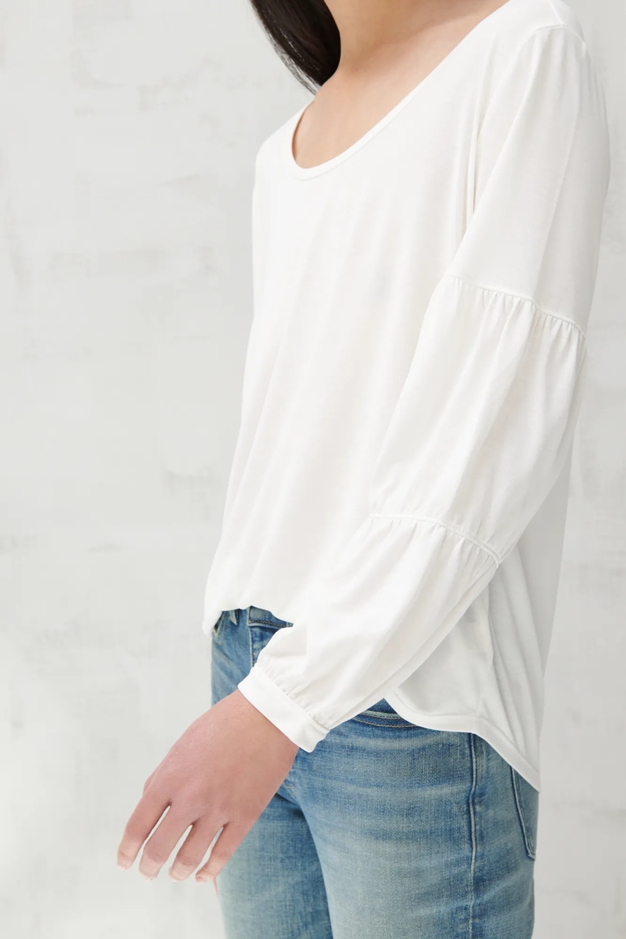 SANDWASH TIERED SLEEVE TOP, image 5
