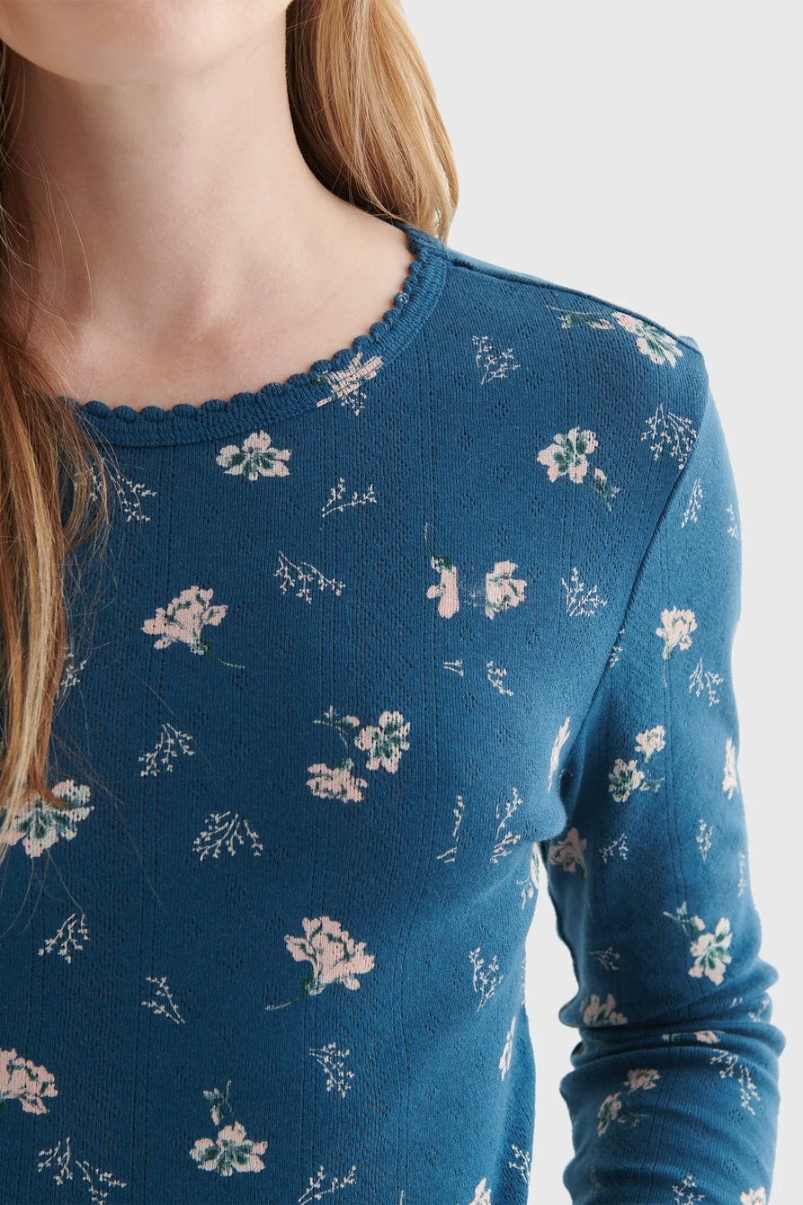 POINTELLE LONG SLEEVE CREW, image 4