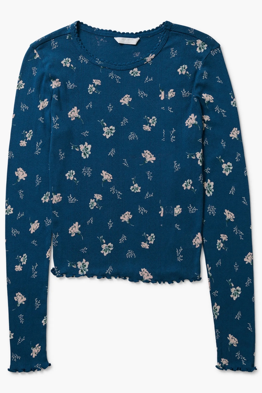 POINTELLE LONG SLEEVE CREW, image 6