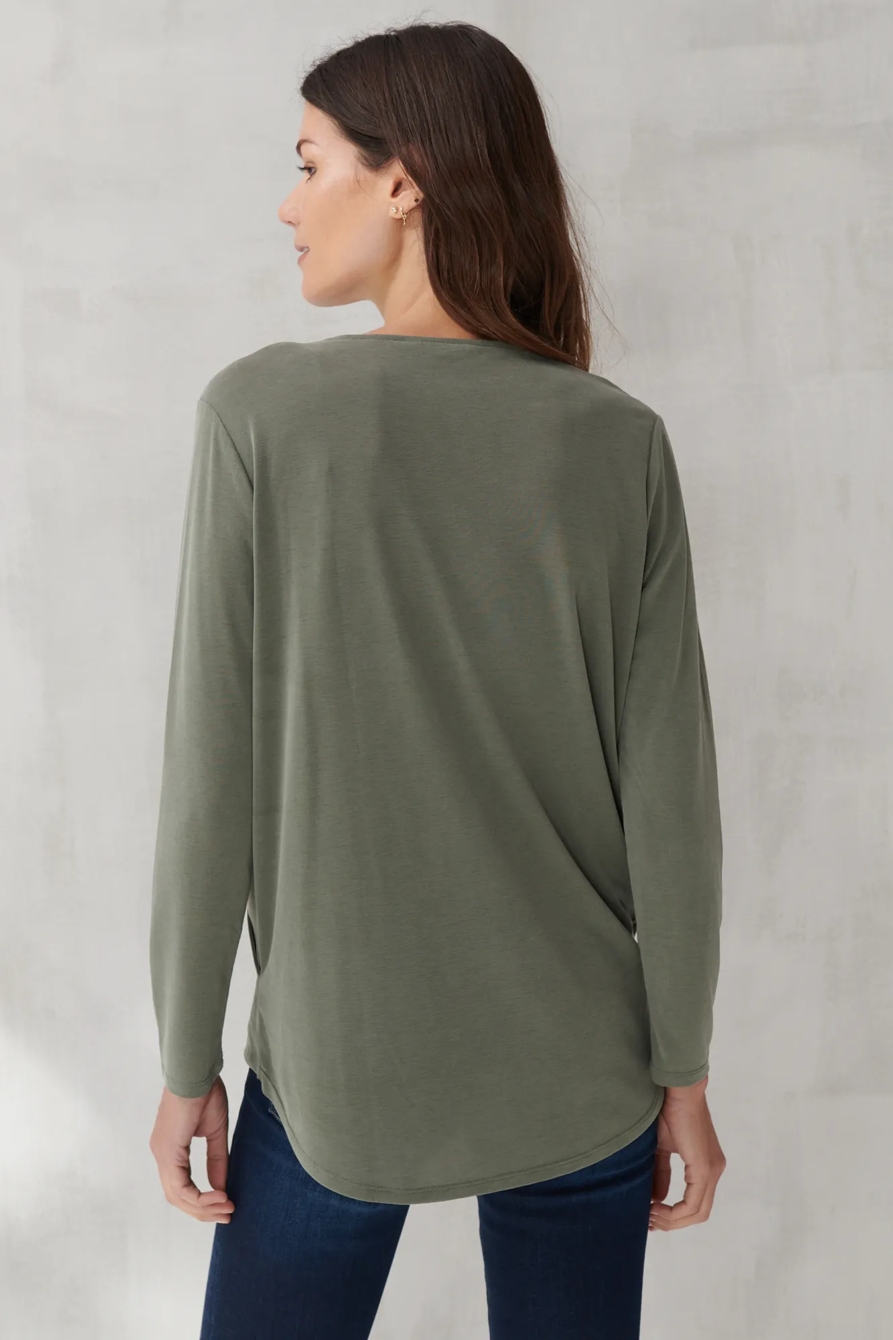 SANDWASH SURPLICE TOP, image 4