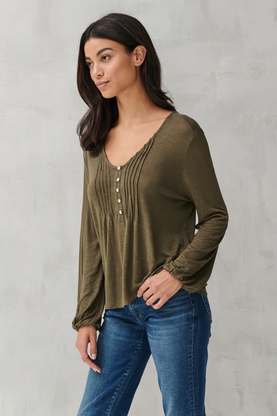 MAYA V-NECK TOP, image 3