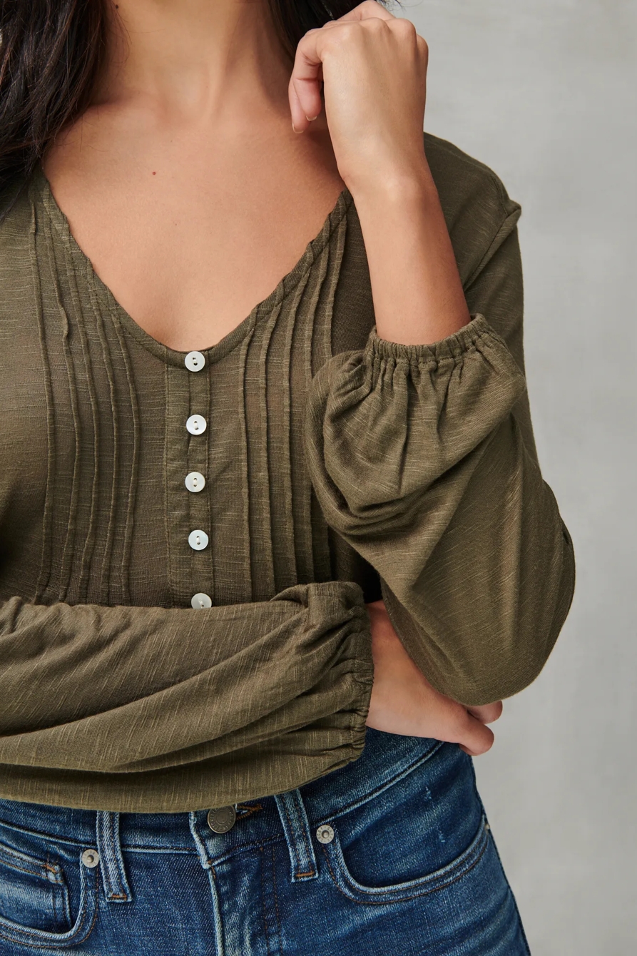 MAYA V-NECK TOP, image 5