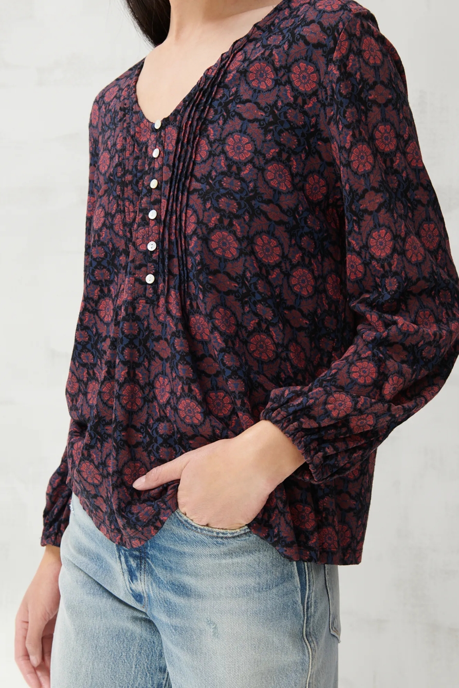 MAYA V-NECK TOP, image 3