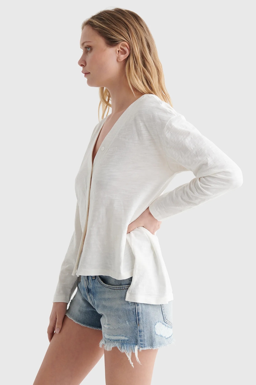 OVERSIZED V-NECK CARDIGAN, image 3