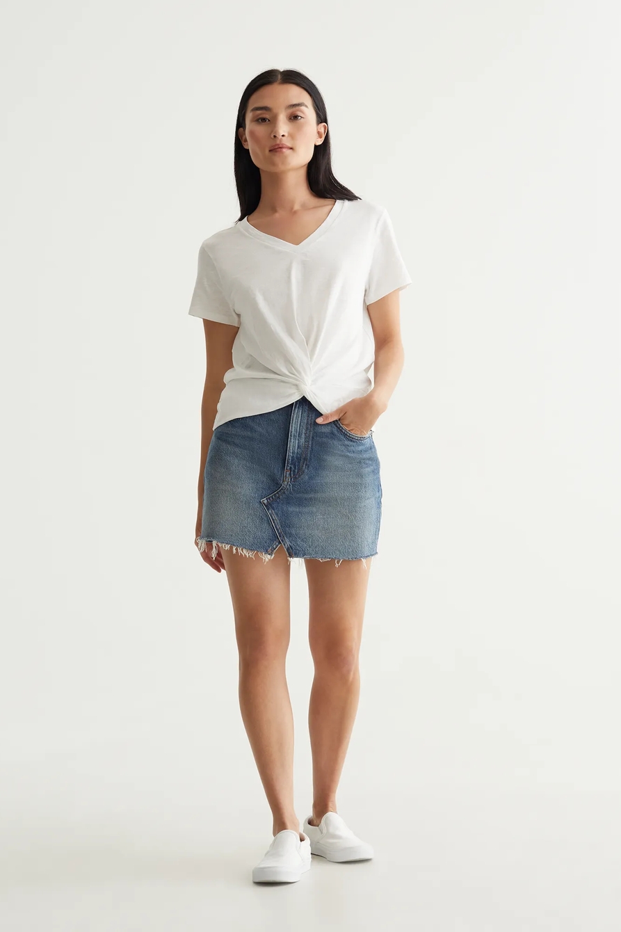 TWIST FRONT TEE, image 2