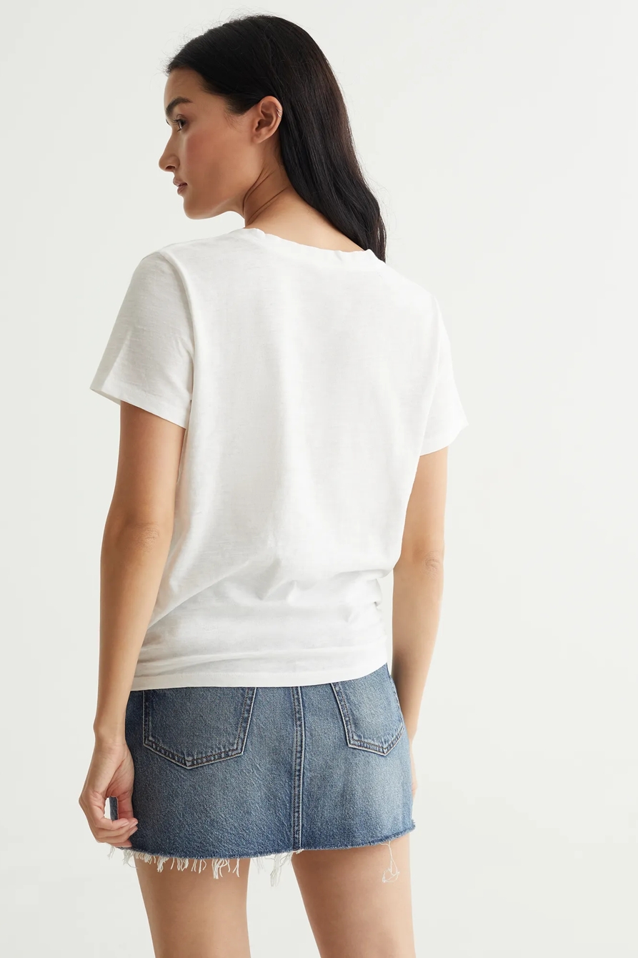 TWIST FRONT TEE, image 4