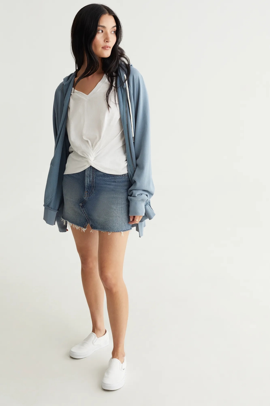 TWIST FRONT TEE, image 6