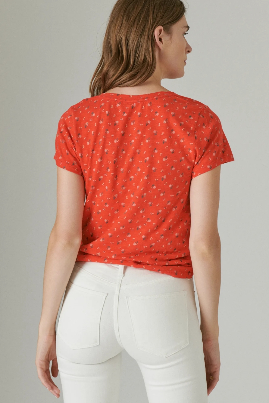 TWIST FRONT TEE, image 3
