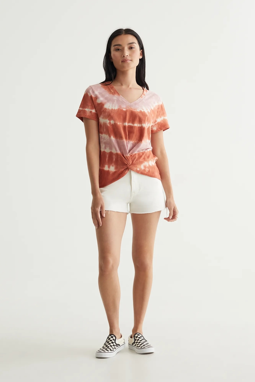 TWIST FRONT TEE, image 2