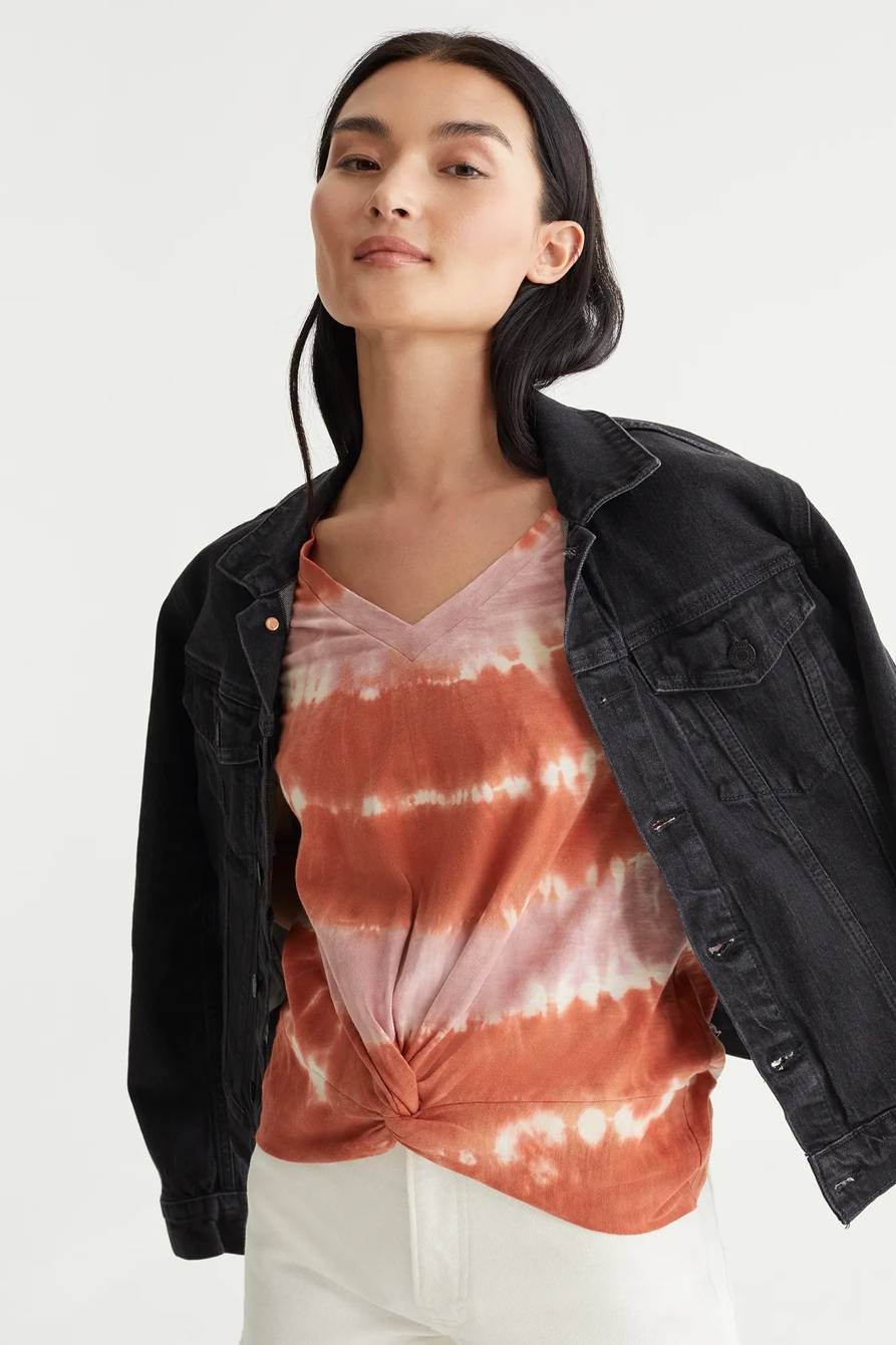 TWIST FRONT TEE, image 6