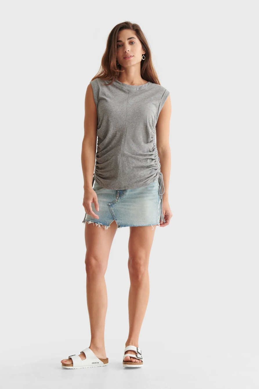 SIDE TIE MUSCLE TANK, image 2