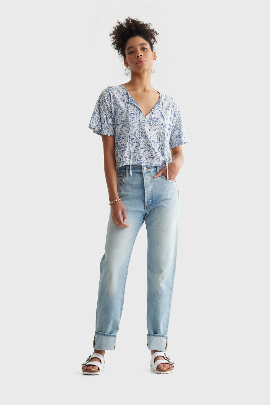 PINTUCK HI-LOW TOP, image 2