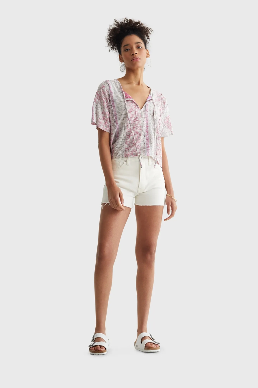 PINTUCK HI-LOW TOP, image 2