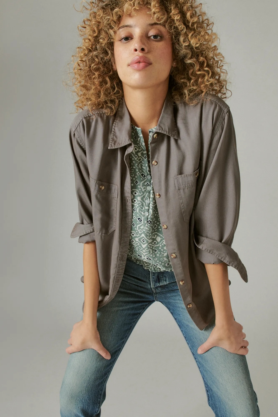 MIXED PRINT TOP, image 6