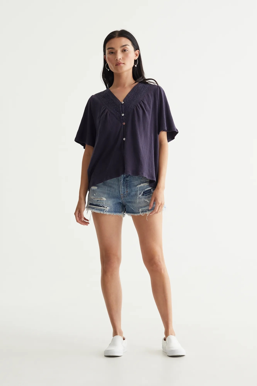 SS EMB BOHO BLOUSE, image 2