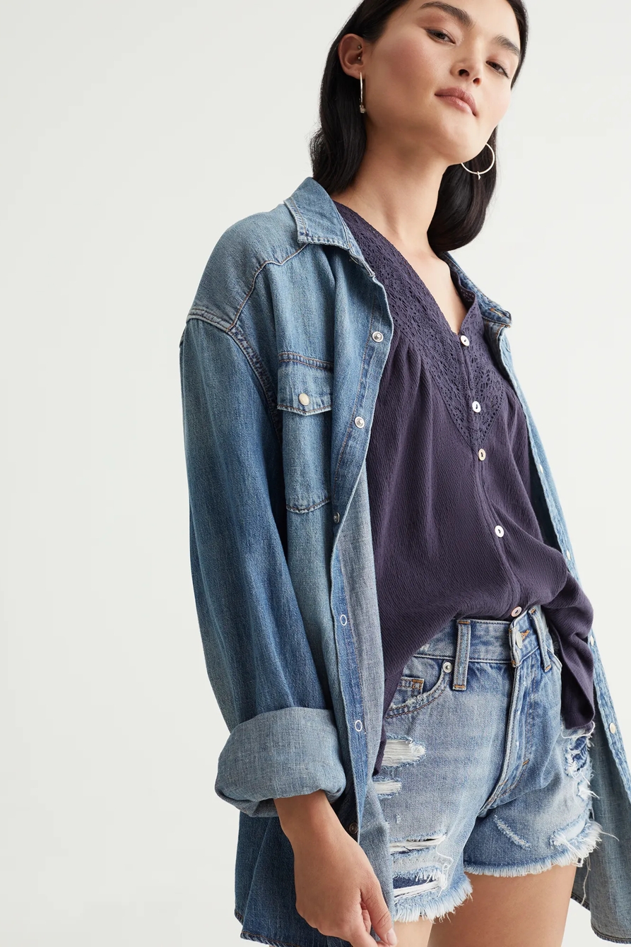SS EMB BOHO BLOUSE, image 6
