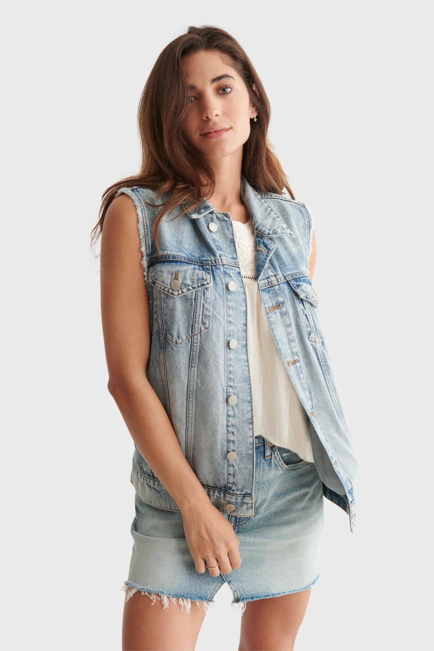 EMBROIDERED SLEEVELESS TOP, image 6