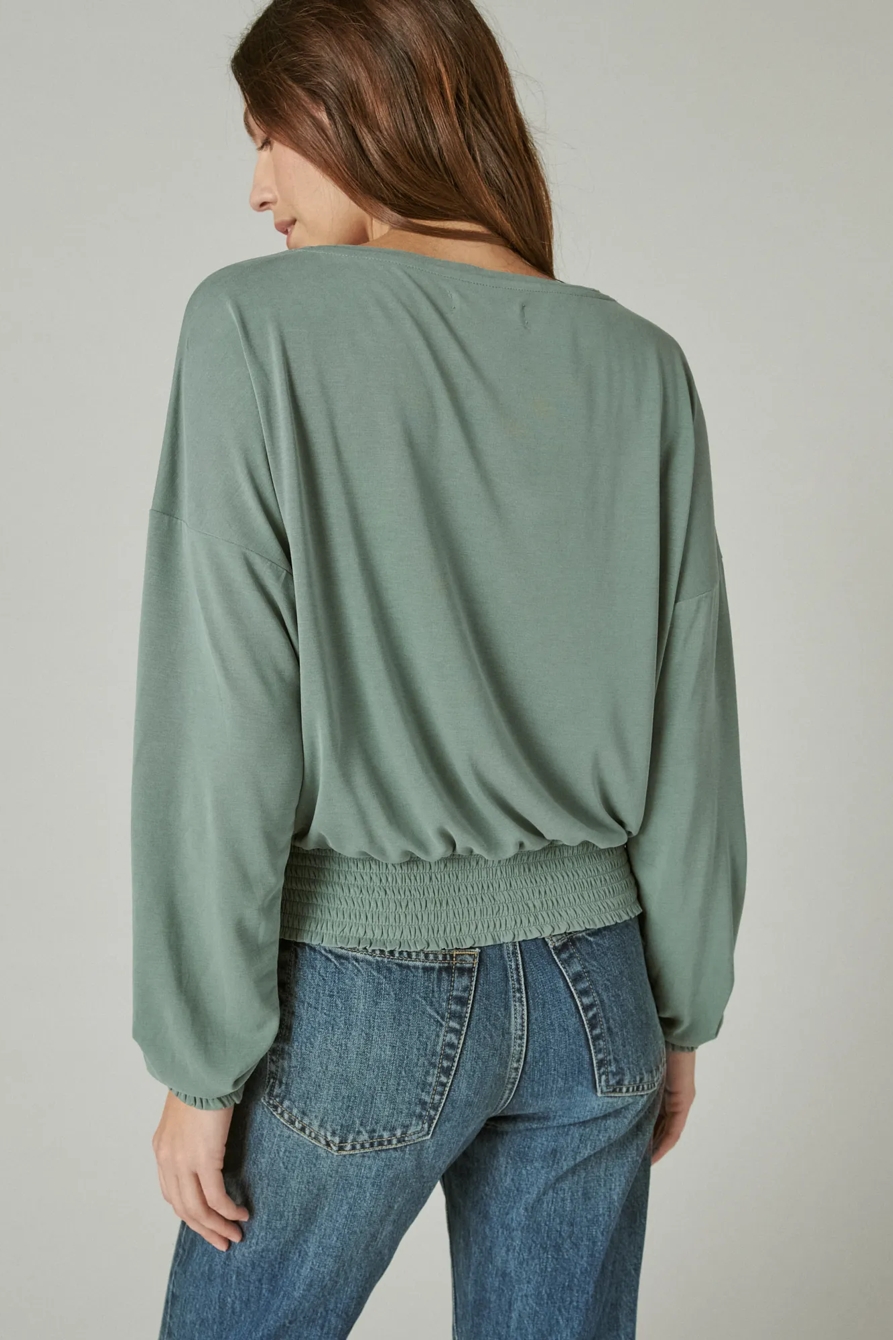SANDWASH LONG SLEEVE TEE, image 4