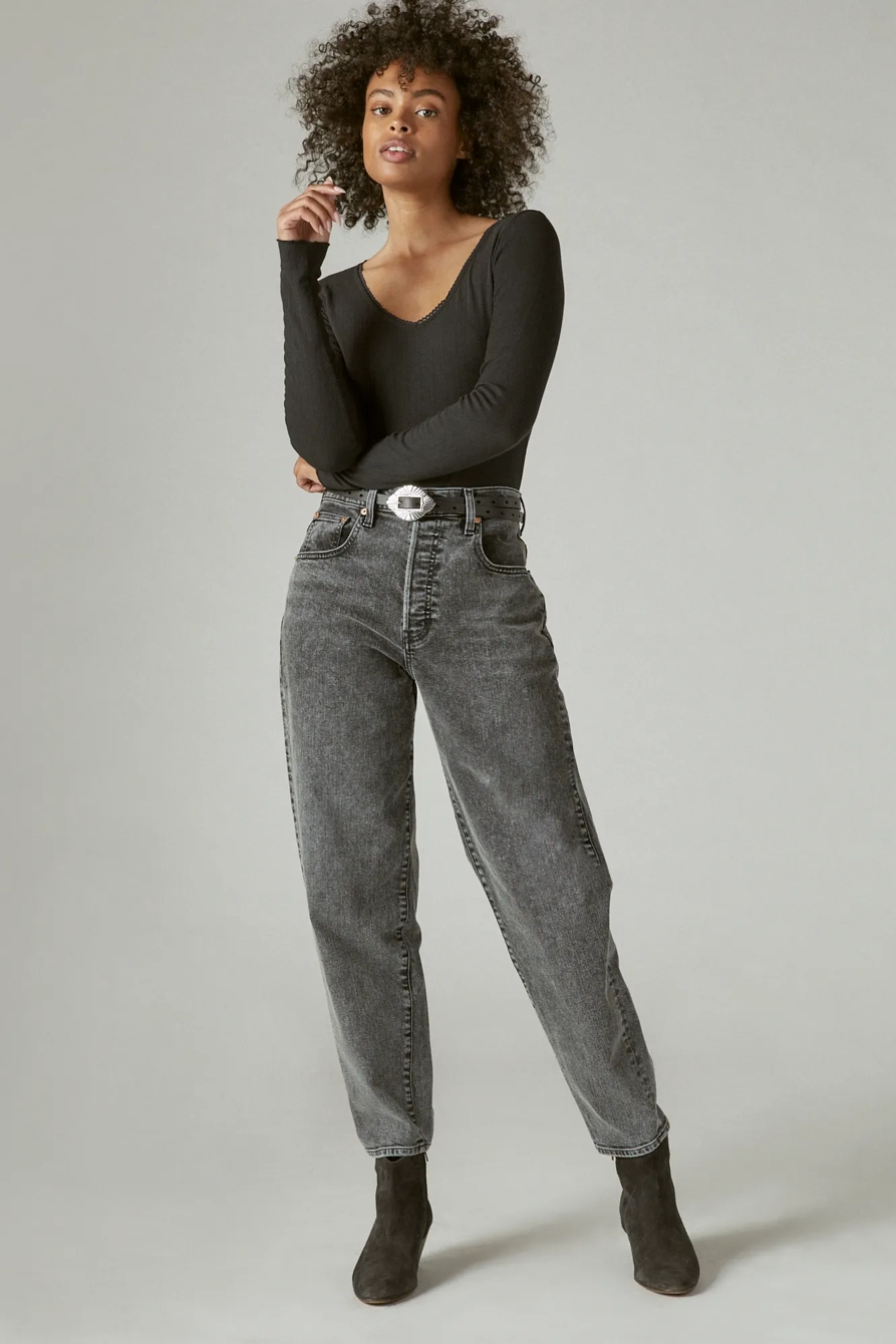 SCOOP NECK BODYSUIT, image 2