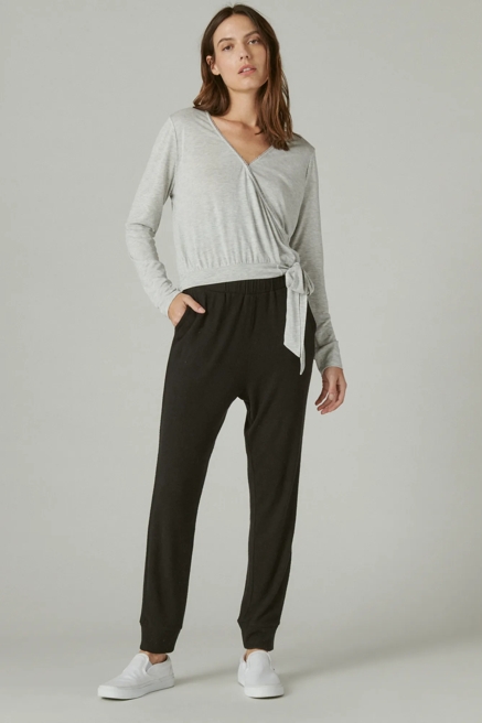 SANDWASH SURPLICE TOP, image 2