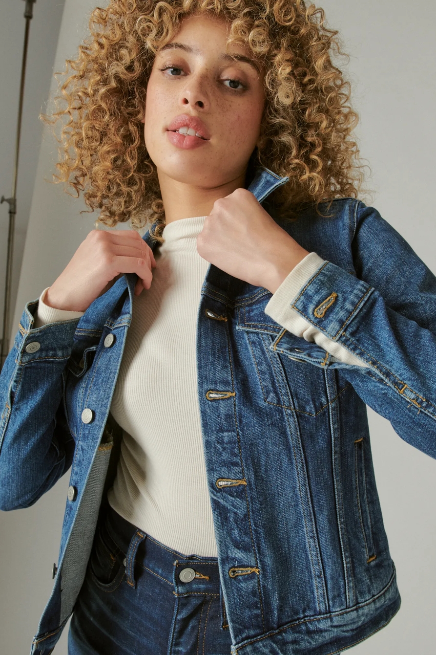 RIBBED MOCK NECK LONG SLEEVE TOP, image 6