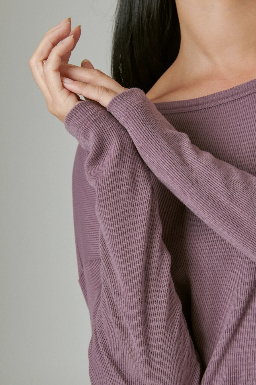 LONG SLEEVE BOXY CREW, image 5