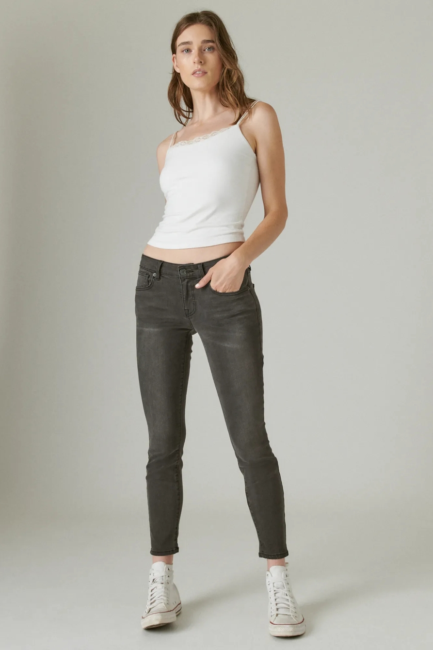 BUNGEE CAMI WITH LACE, image 2
