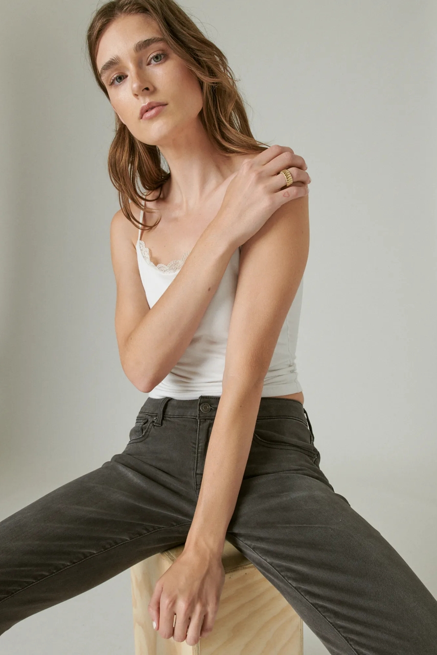 BUNGEE CAMI WITH LACE, image 6