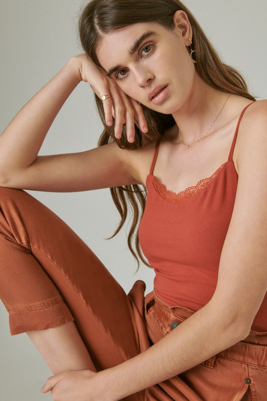BUNGEE CAMI WITH LACE, image 5
