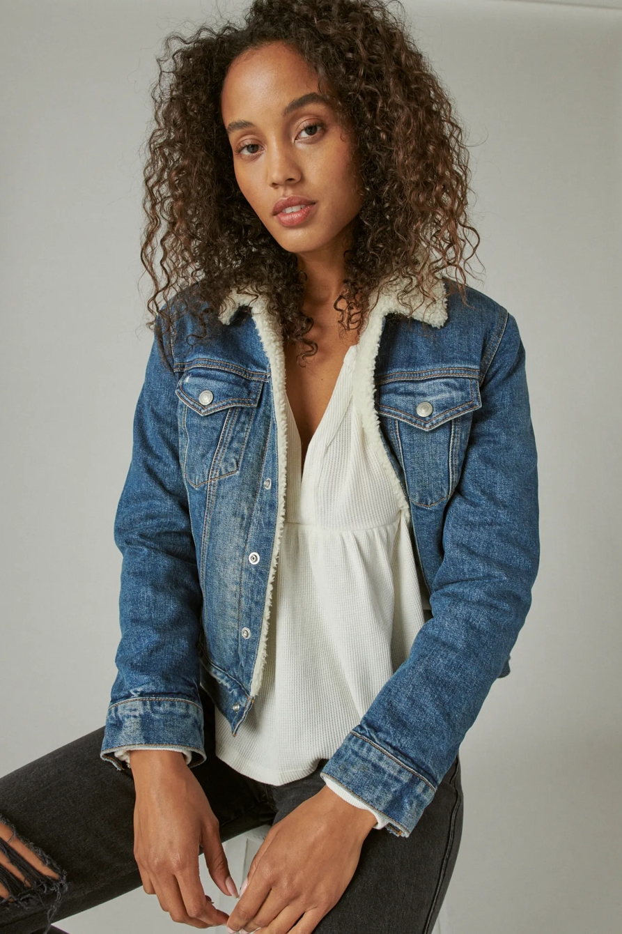 WAFFLE PEPLUM TOP, image 6