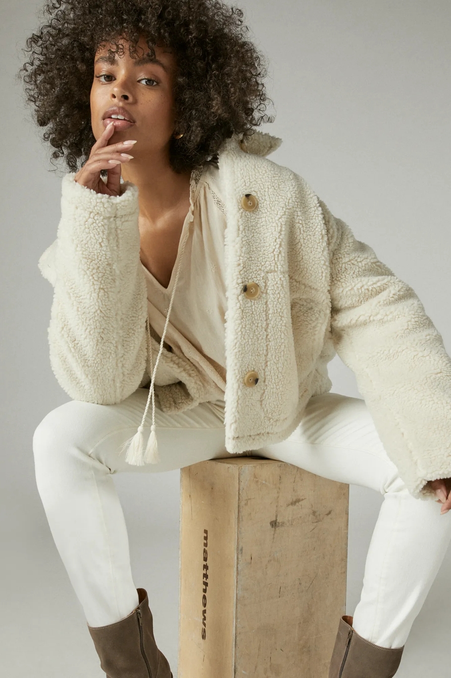 LONG SLEEVE EMBROIDERED KNIT TOP, image 6