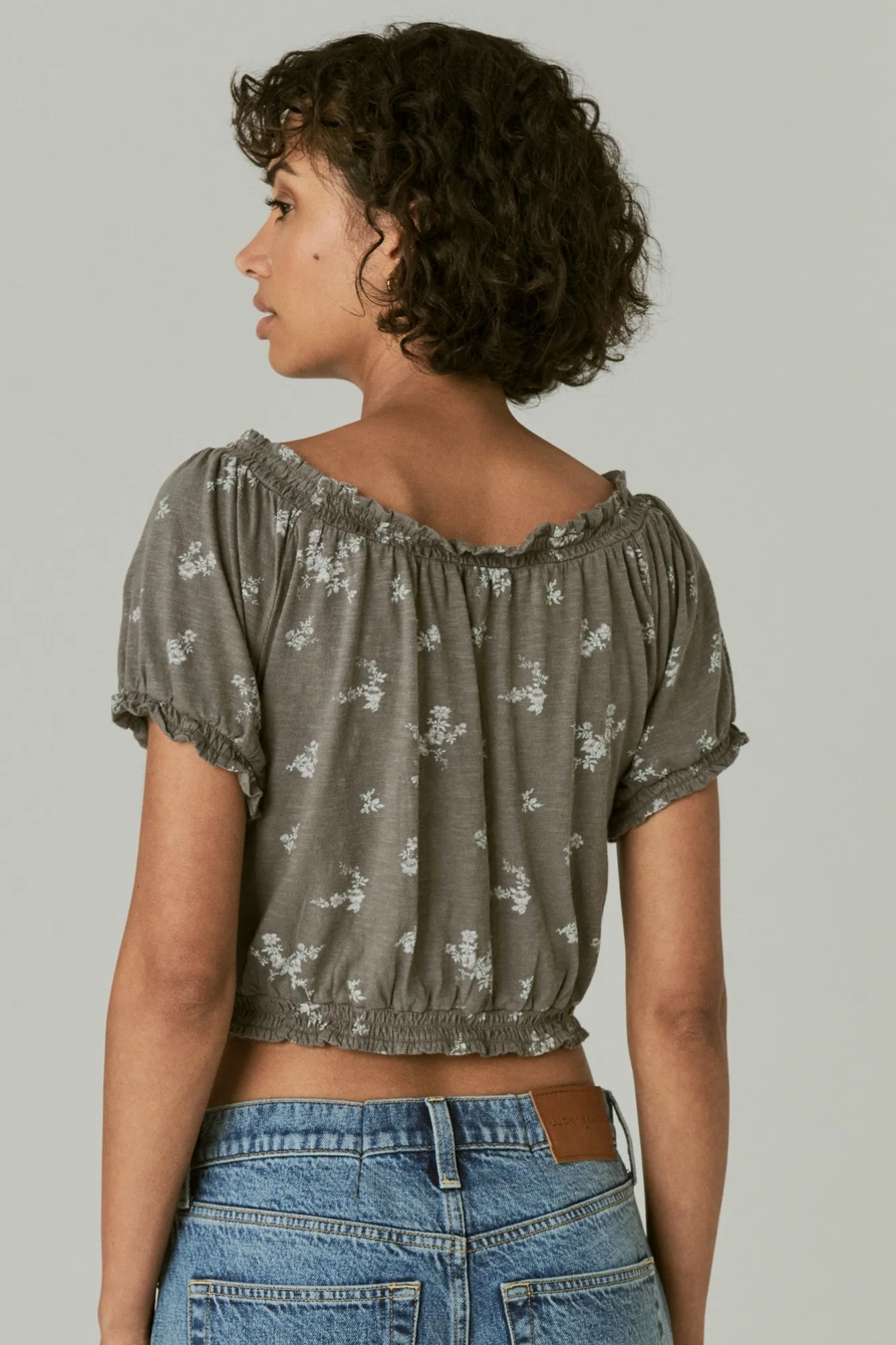 FEMININE BUBBLE HEM WITH BUTTONS, image 4