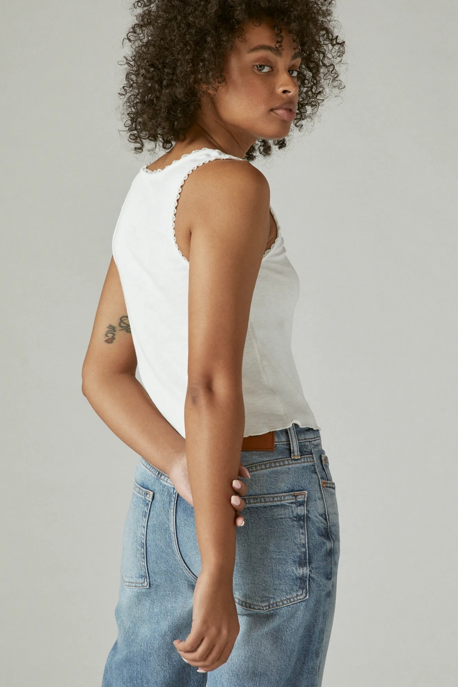 TOUCH OF LACE TANK, image 4