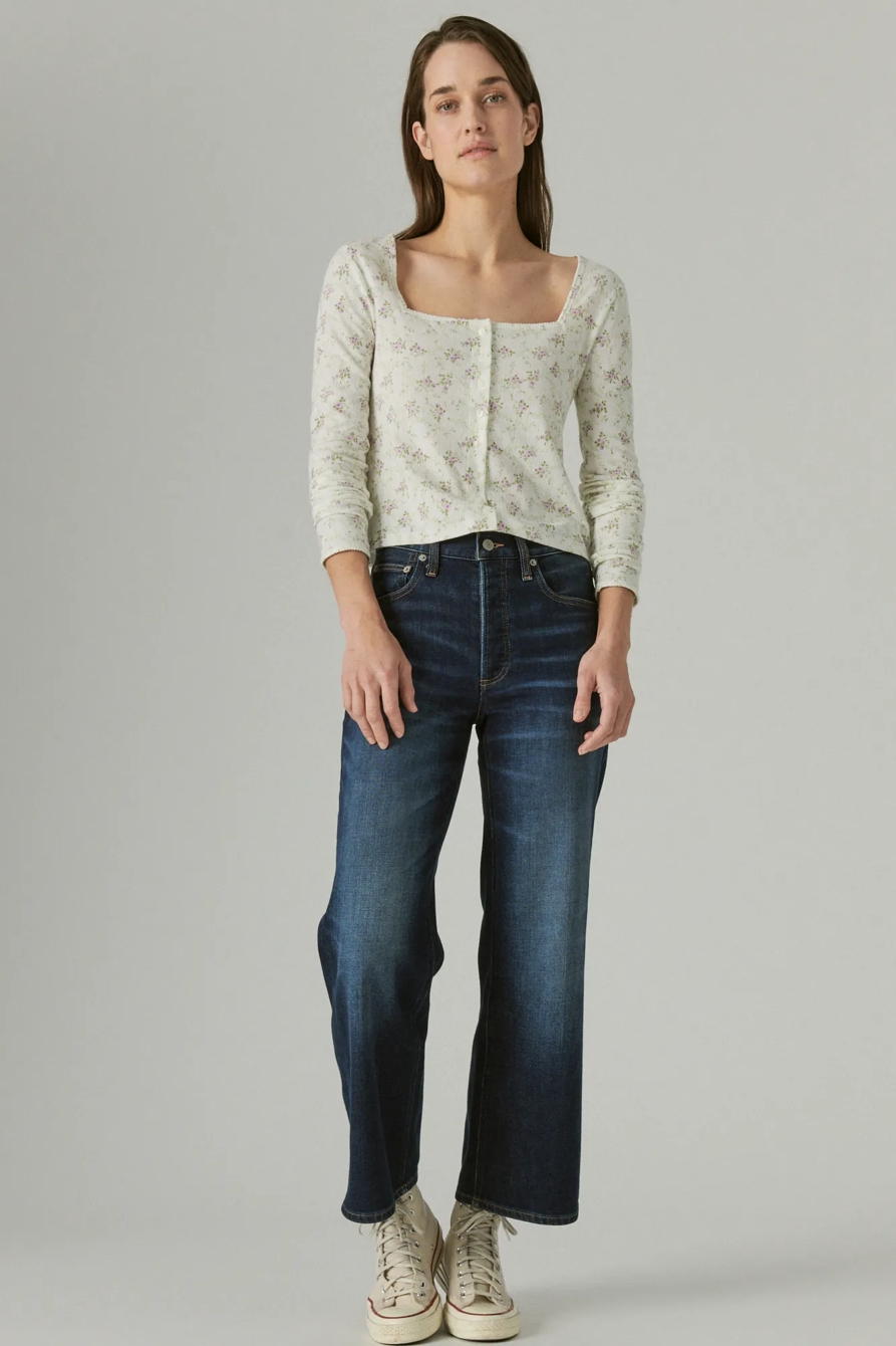 POINTELLE CARDIGAN TOP, image 2