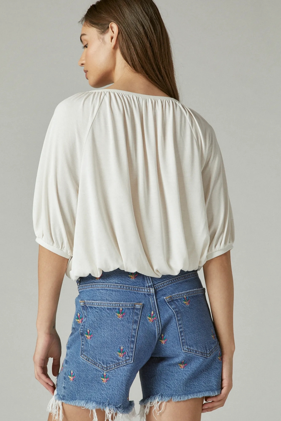 SANDWASH PEASANT TOP, image 4