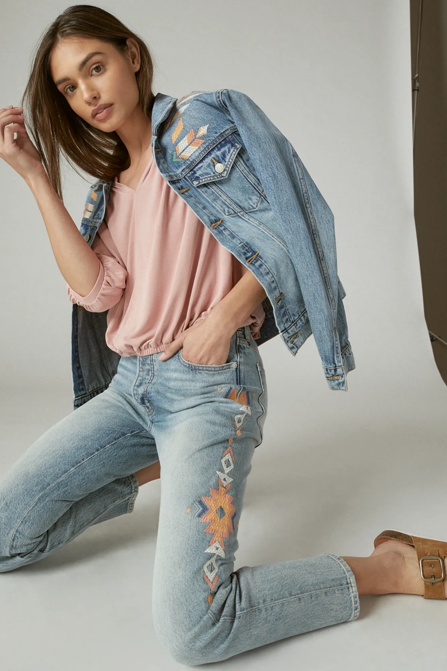 SANDWASH PEASANT TOP, image 1