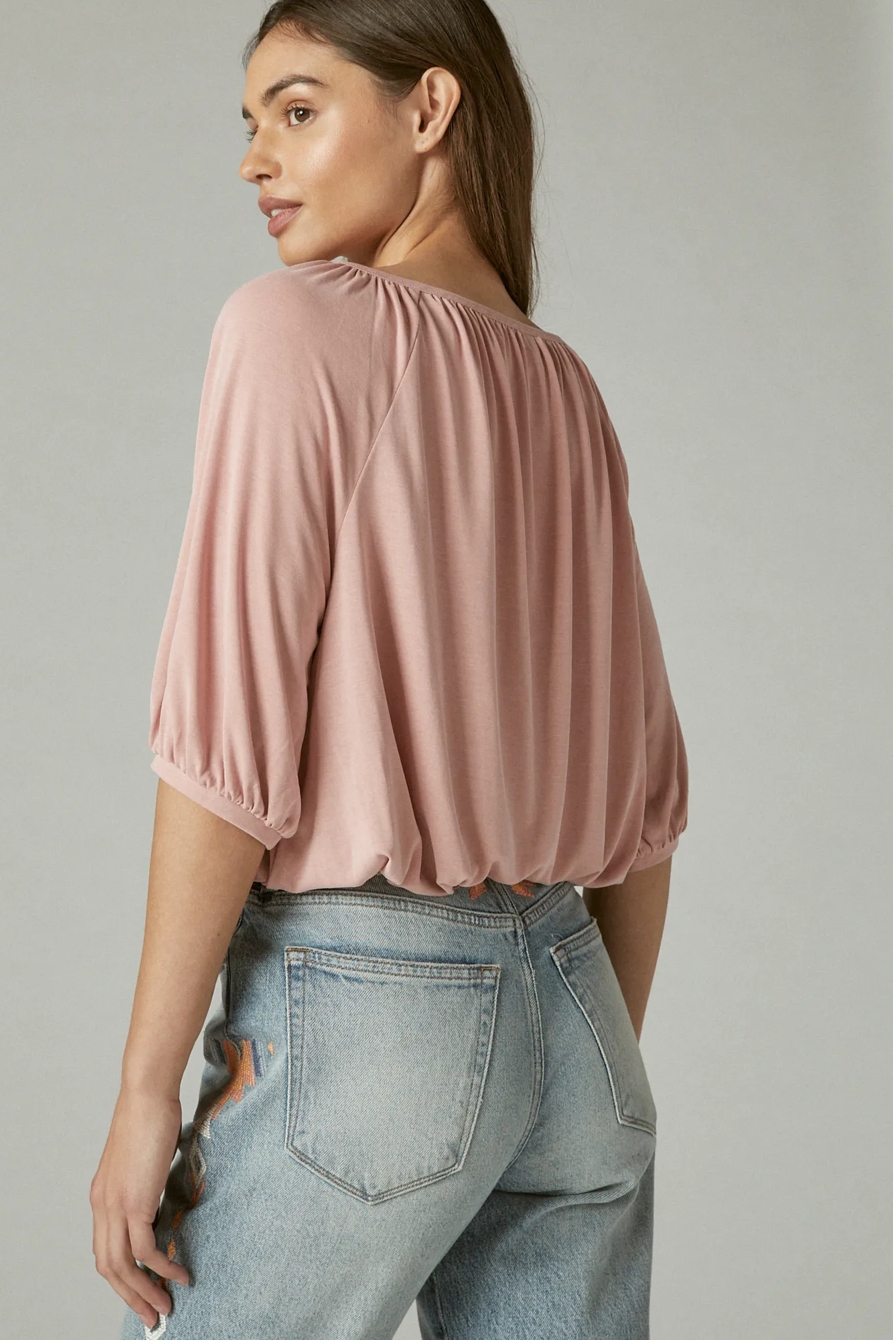 SANDWASH PEASANT TOP, image 4