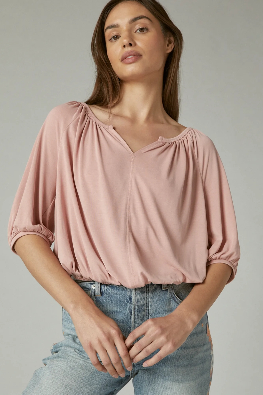 SANDWASH PEASANT TOP, image 6