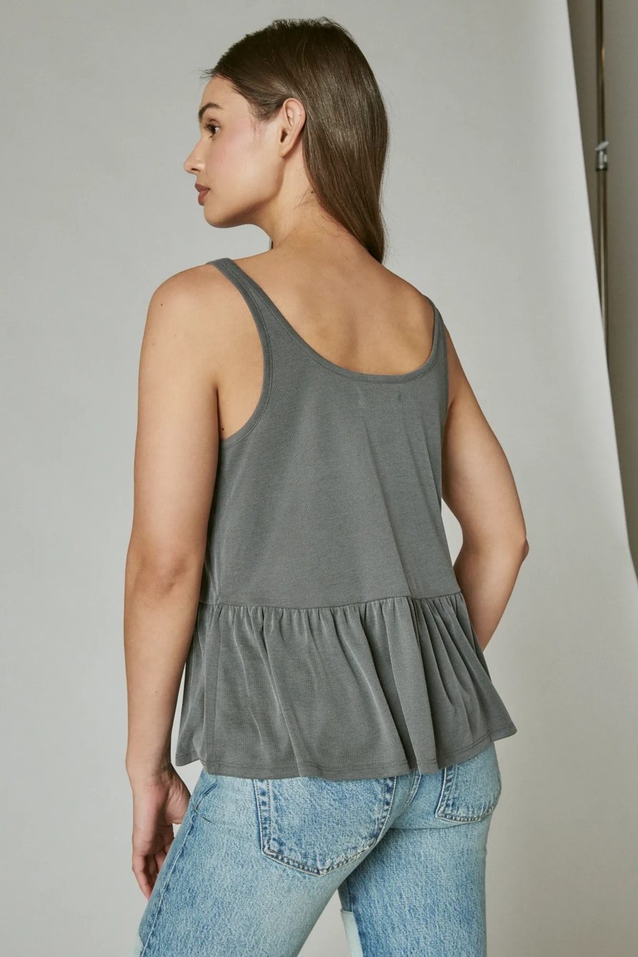 SANDWASH RIB HENLEY TANK, image 4