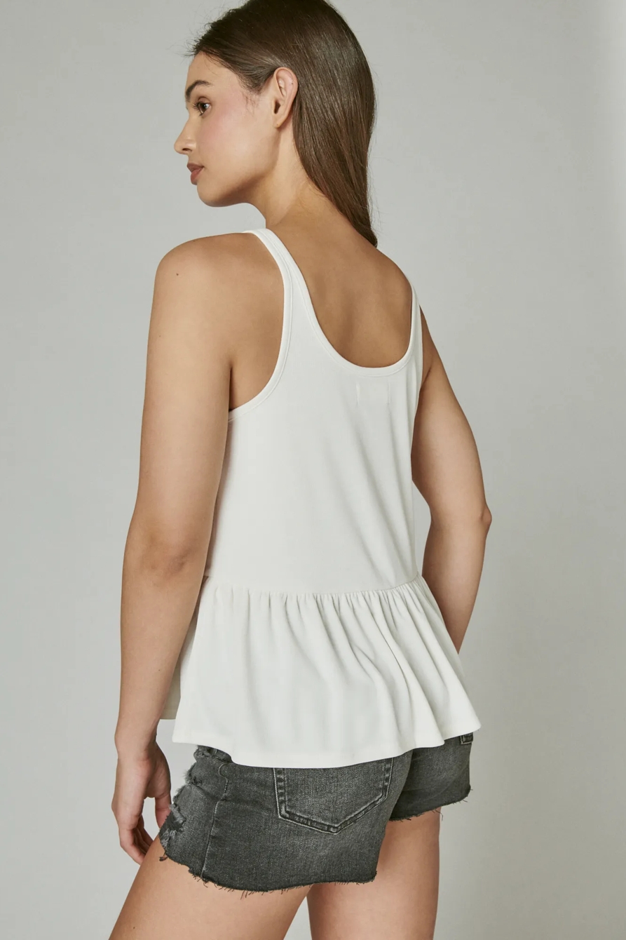 SANDWASH RIB HENLEY TANK, image 4