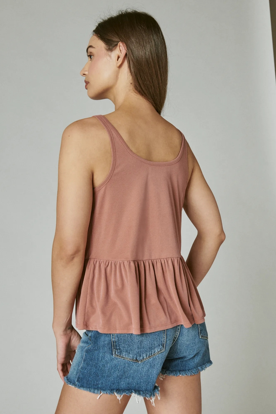 SANDWASH RIB HENLEY TANK, image 4