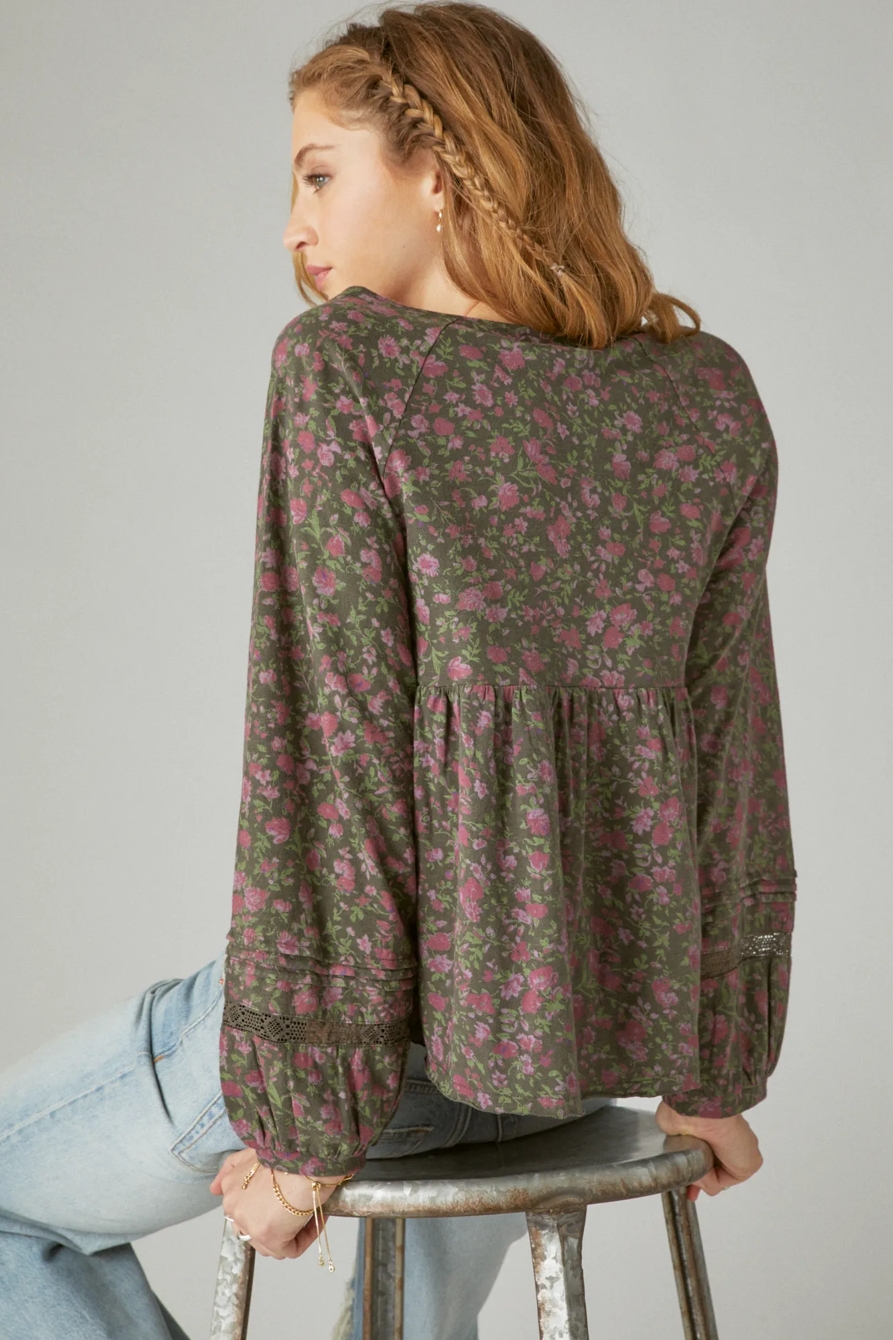 TEXTURED BABYDOLL TOP, image 3