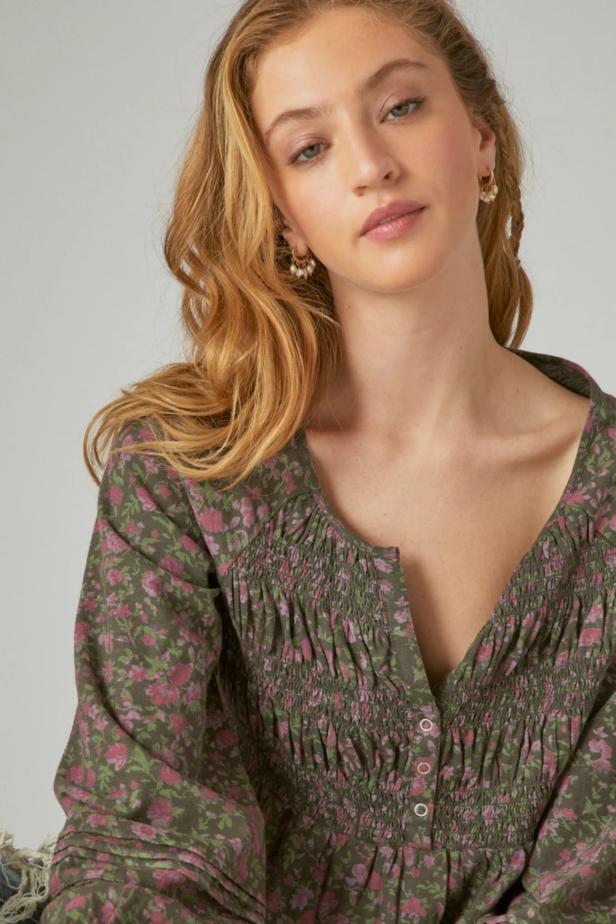TEXTURED BABYDOLL TOP, image 4