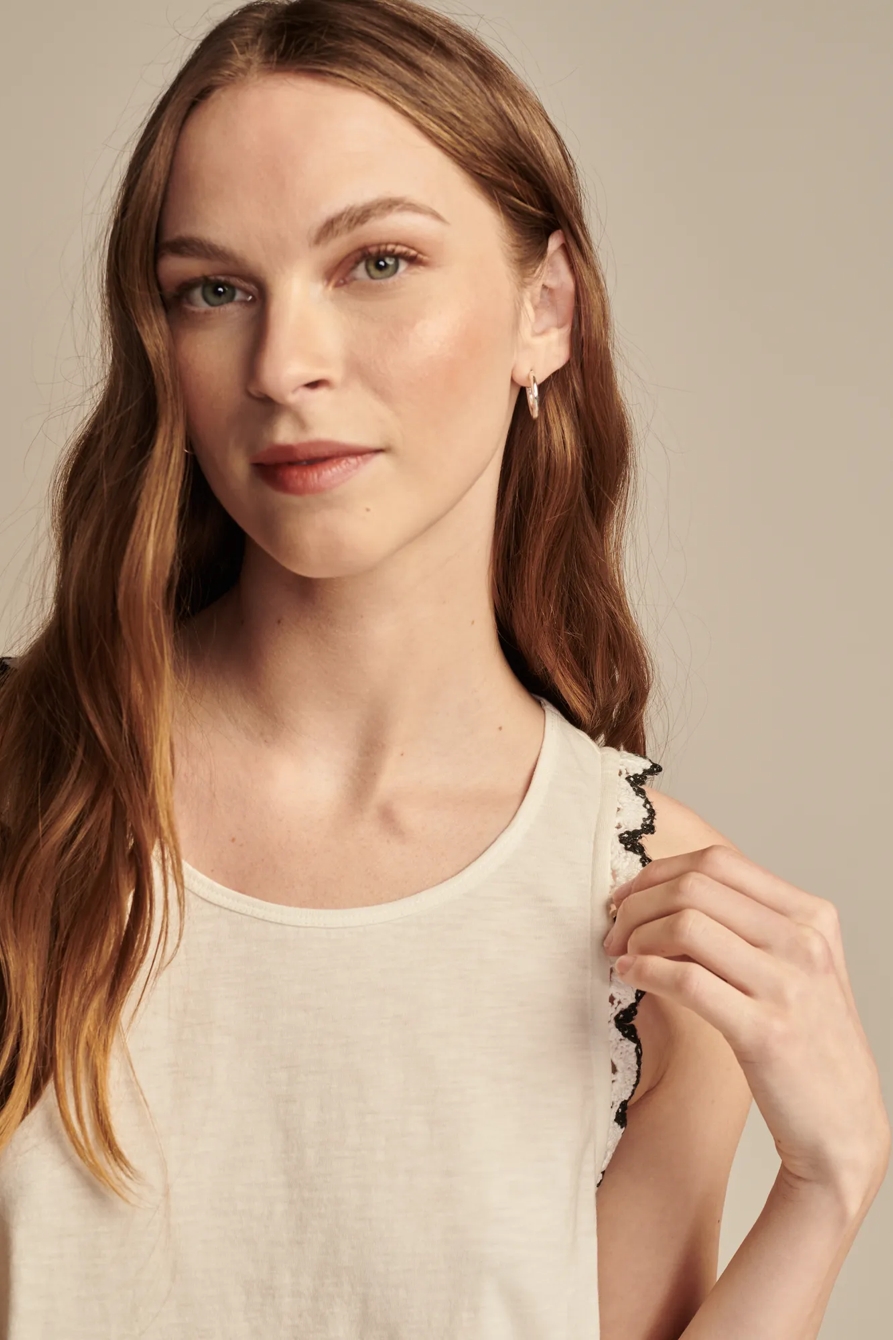 LACE TRIM SWING TANK, image 3